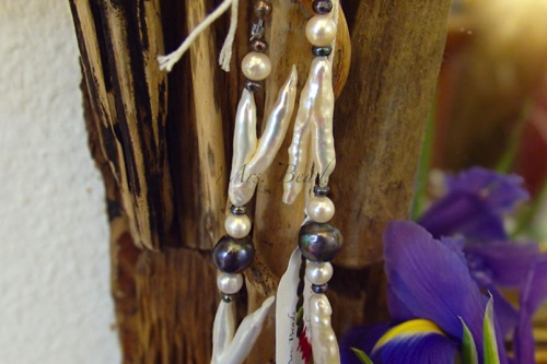 Süsswasserperlen als Ästchen Süsswasserperlen als Ästchen